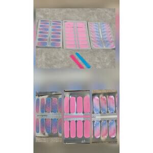 Lily & Fox ~ 3 Full Sets ~ Nail Polish Strips ~ Nail Wraps ~ Manicure Nails